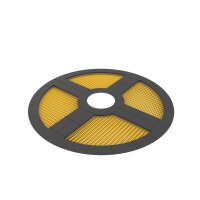 Jumpoo BodenTrampolin Kreis 4 Felder gelb
