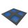 Jumpoo Boden Trampolin Quadrat 4 Felder blau