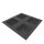 Jumpoo Boden Trampolin Quadrat 4 Felder schwarz