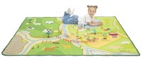 Spielteppich Farm mit Kind