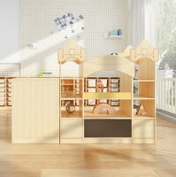 Spielregal Ritterburg im Raum