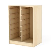 Schubladenregal für 12 Boxen