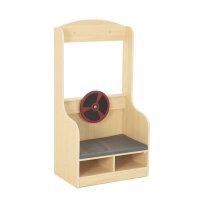 Spielregal Auto Rückansicht