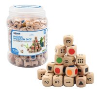Großes Würfelsortiment 120-tlg.