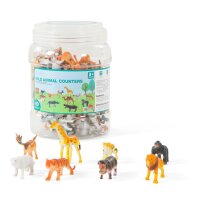 Wilde Tiere in der Dose, XL- Set, 60-tlg.