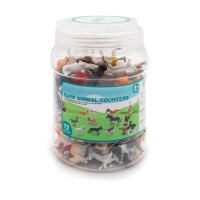 Bauernhoftiere in der Dose, XL- Set, 72-tlg