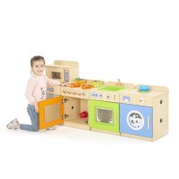 Spielküche, 4-teilig
