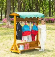 Outdoor Garderobe, fahrbar Kind