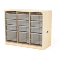 Schubladenregal 70, für 15 Schubladen