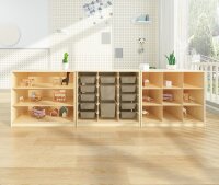 Regalschrank im Raum