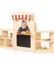 Spielregal Kiosk Kind