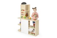 Spielmöbel Ladentheke mit Kind