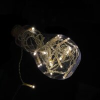 Deko-Glühbirnen, Anwendungs mit Lichterkette