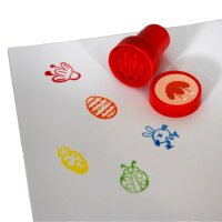 Osterstempel, 12er Set, Stempelbeispiel