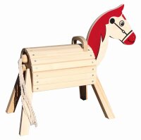 Pony Woody von seitlich hinten