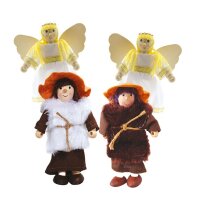 Biegepuppen Hirten und Engel