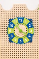 PLUG it Holz-Uhr