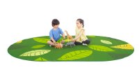 Spielteppich Blätter Kinder