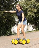 Pedalo Wawago mit Kind
