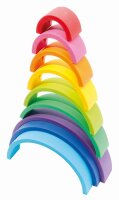 Silikon Regenbogen, gestapelt