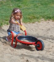 Runde Schubkarre Winther im Sand
