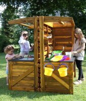 2er Set Outdoor Experimentierstation und Entdeckerstation...