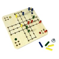Mini-Holz-Ludo