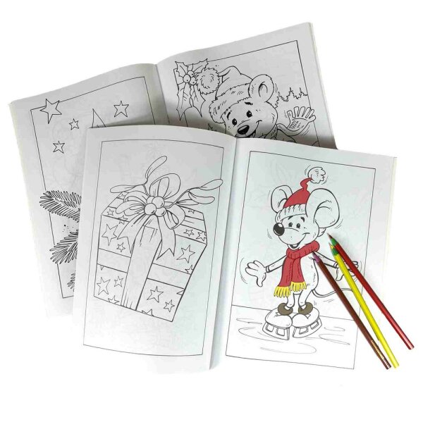 Weihnachtsmalbuch/-beschäftigungsbuch 568