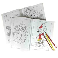 Weihnachtsmalbuch/-beschäftigungsbuch 568