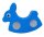 Polsterwippe Hase blau