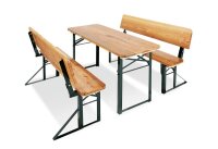 Festzeltgarnitur für Kinder mit Lehne, 3-tlg. 266