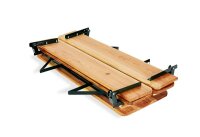 Festzeltgarnitur für Kinder mit Lehne, 3-tlg.