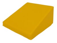 Spielpolster Keil gelb