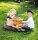Outdoor Karussell mit Kindern