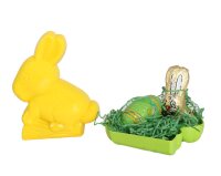 Sandform Hase mit Osternest