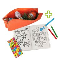 Osterset: Mäppchen mit Reißverschluss + Mal-...