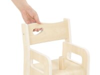 Stuhl Ole, mit Armlehne, versch. Sitzhöhen