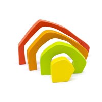 Holz-Legepuzzle Häuschen
