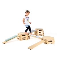 Kletterpodeste- und Stege-Set 7-tlg. 289