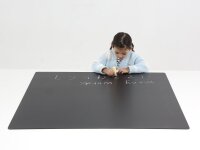 Outdoor Hundertertafel auf dem Boden