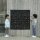 Outdoor Hundertertafel an Betonmauer