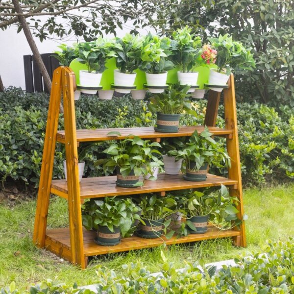Outdoor-Pflanzen-Regal - Robustes Regal