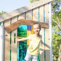 Outdoor-Farben-Haus