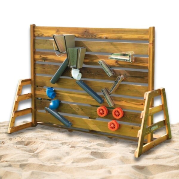 Sandspielwand Vorderseite
