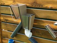 Sandspielwand DetailTrichter