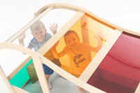 Spiel- und Regenbogenhaus Einblick von oben