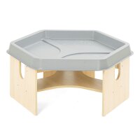 Spieltisch Owlaf, unterschiedliche Höhen