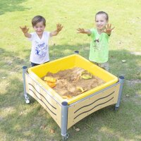 Mobiler Matschtisch, quadratisch