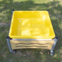 Mobiler Matschtisch, quadratisch
