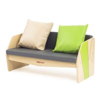Kleines Sofa mit Sitzkissen